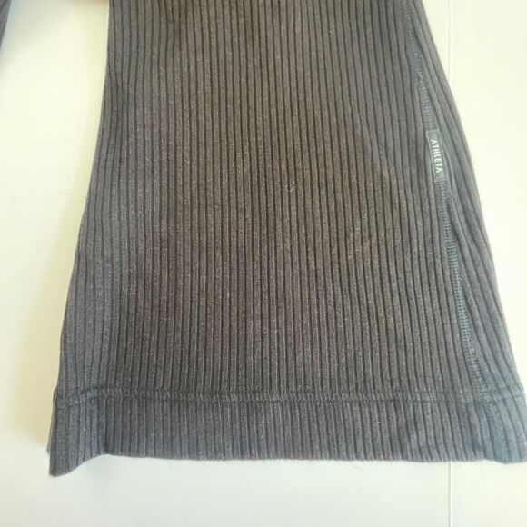 Athleta Wide Leg Flare Pants Womens Large Black Brown Pull On Athleisure - Picture 4 of 7